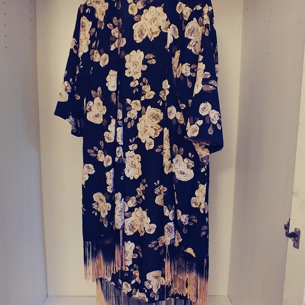Floral kimono